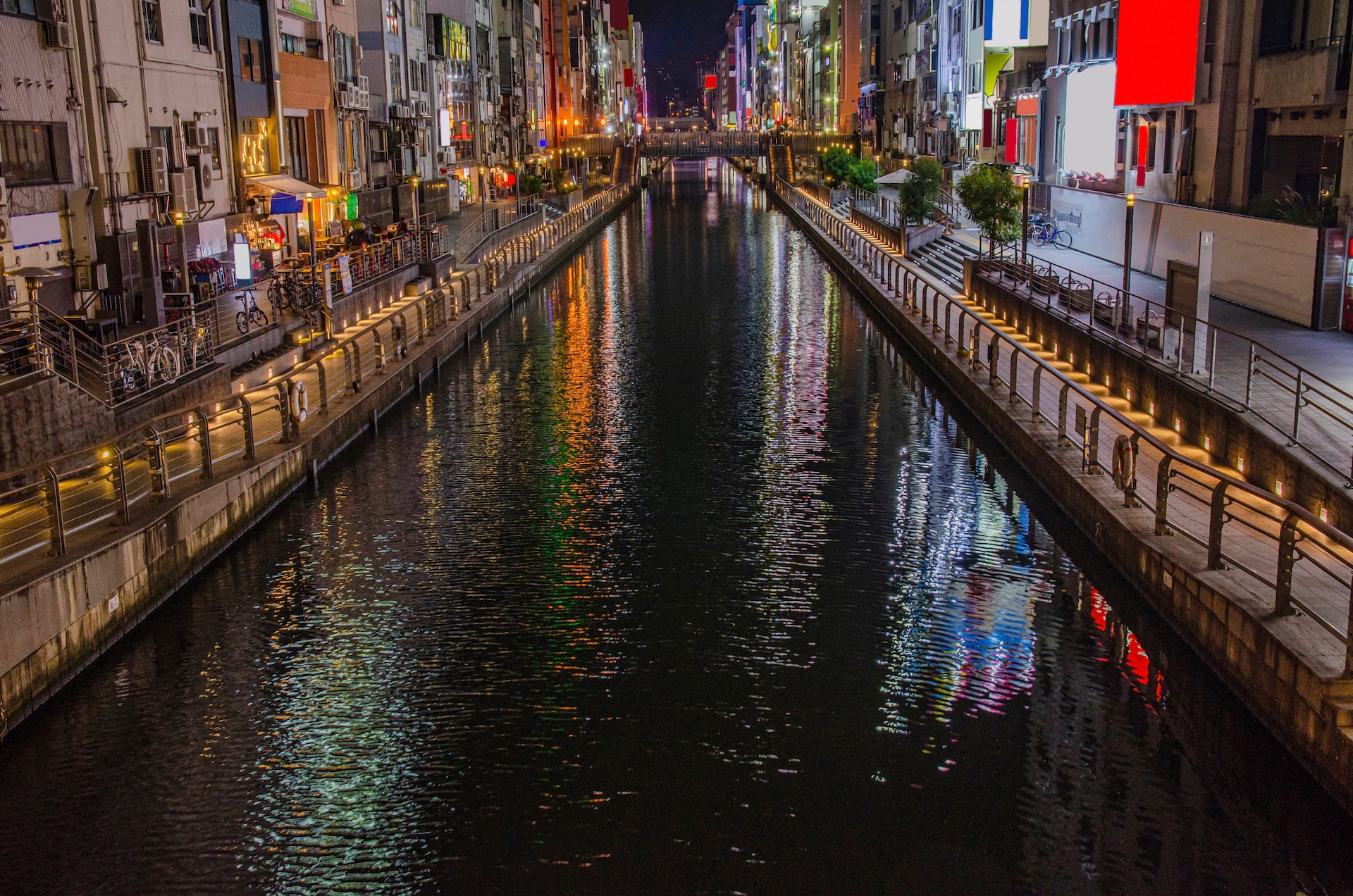 大阪の道頓堀　